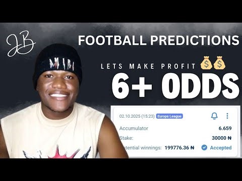 (6+ ODDS ) FOOTBALL PREDICTIONS TODAY 02/10/2025 SOCCER PREDICTIONS TODAY | , #footballpredictions