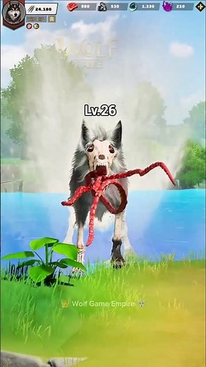 Epic Wolf Evolution Battle 🐺🔥 From Weak Pup to Monster Boss | Dragon & Mammoth Fight!