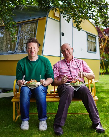 Jamie and his Dad Trevor making one of their favourite recipes from Jamie's childhood together 🥰 jamieol.com/ChickenKyiv | Jamie Oliver