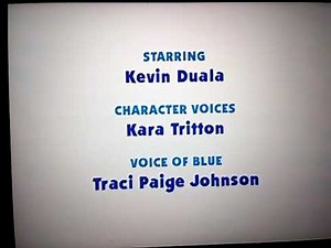 Blue's Clues UK Pool Party Credits