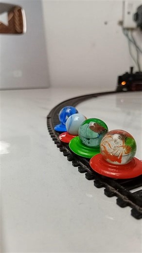 Glass ball🤣 vs rc train crash testing Detail/remote control #shorts​ #rccars​ #satizhub #crashtest