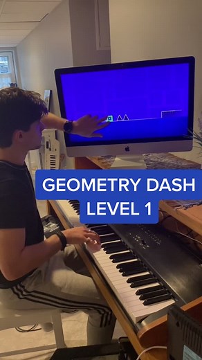 Geometry Dash Level 1 Stereo Madness Gameplay