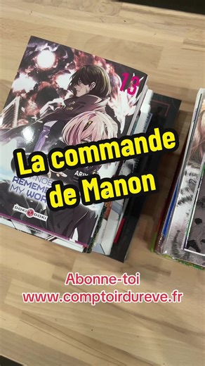 On prépare la commande de Manon ! #komumanga #pourtoi #mangas #commande
