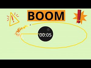 60 Second Bomb Countdown Timer 💣 (With Sound Effect)