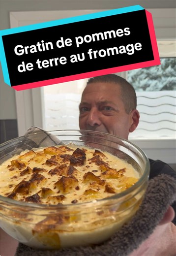 Gratin de pommes de terre au fromage : recette facile