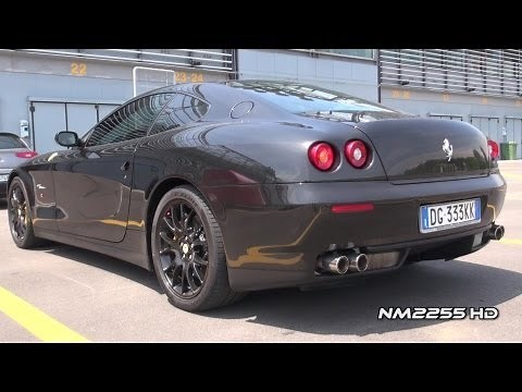 Ferrari 612 Scaglietti with Tubi Style LOUD SOUND!