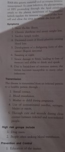 RNA (the genetic material) and an enzyme (reverse transcriptase... | Filo