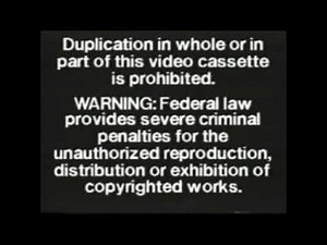 Random House Warning Screen