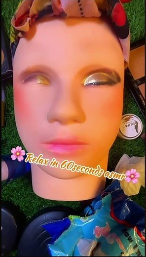 Makeup Asmr 💄 | Gum Chewing | No Talking | So Relaxing #Shorts #relax