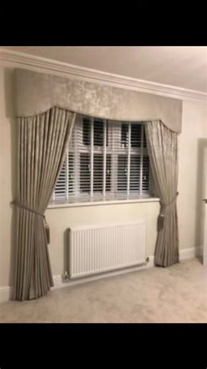 Beyond the curtain rod: Meet the Pelmets, the unsung heroes of window styling. They effortlessly hide hardware and dramatically frame your views. Ready to transform your space? DM us to start your custom order today! #interiordesign #curtain #pelmets #homeimprovementprojects #builders | Shaizada Layeeq | Facebook