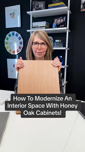 Modernizing Interior Spaces with Honey Oak Cabinets