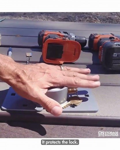 DIY Shipping Container Lock 🔒 | Secure in Minutes!