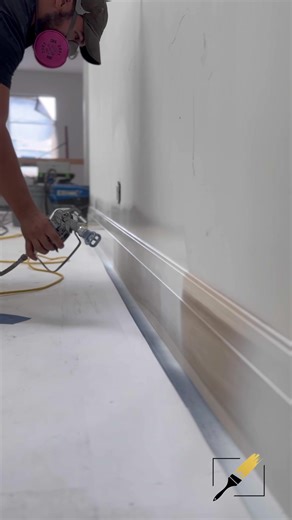 Atomize! 👑 . . . #airlesssprayer #airlesspaintsprayer #paint #spraypaint #sherwinwilliams #benjaminmoore #gracopaintsprayers #painterstools #painter #customhomes #luxury #trim #wood #home #inspo #inspohome #color #housepainting #housepainter #construction #satisfying@FrogTape @sherwinwilliams @Graco Contractor Equipment