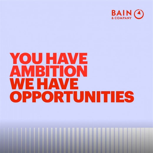 Register for our pre-MBA program, ExperienceBain today! Hear from past participants about how ExperienceBain impacted their MBA journey and beyond. Learn more and register at: https://atbain.co/3Tw8uzN #atBain | Bain & Company