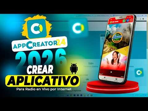 How to CREATE Android APP ✅ 2026 (appcreator24) and upload to the Play Store
