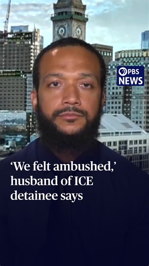 Many people with no violent criminal convictions have been caught up in the Trump administration's immigration crackdown, including Jemmy Jimenez-Rosa. Rosa, who has a green card, was arrested by ICE earlier this month in Boston as she and her family returned home to the United States after a vacation in Mexico. She was held for 10 days and moved between multiple detention facilities from Massachusetts to Maine. PBS News Hour's Amna Nawaz spoke to her husband, Marcel Rosa, and her lawyer, Todd P