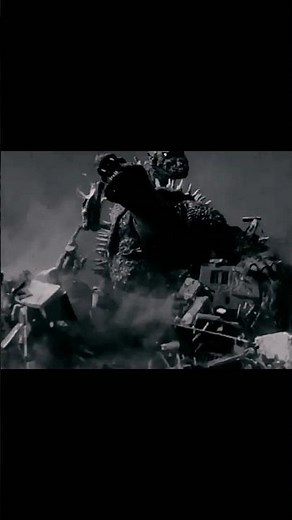 Godzilla 1955 (Godzilla raids again) anguirus death #kaiju #godzilla #anguirus