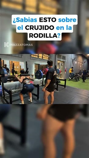 ¿Sabias ESTO sobre el CRUJIDO en la RODILLA?