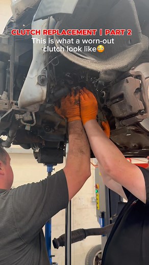 14K views · 36 reactions | Here’s the moment we’ve been waiting for — the old clutch is finally out! ⚙️ You can see just how worn it was. No wonder the driver was having slipping issues  Next up: the new clutch goes in  #ClutchChange #CarProblems #BeforeAndAfter #MechanicWork #GrimsbyGarage #WorkshopLifeUK #ClutchRepair | L.S.D motor services | Facebook