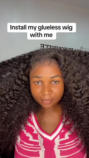 Custom Pixie Curls Glueless Frontal Wig Installation