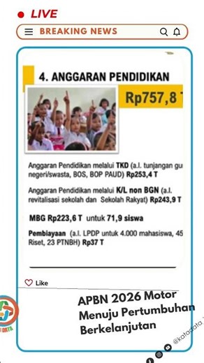 APBN 2026 Motor Menuju Pertumbuhan Berkelanjutan