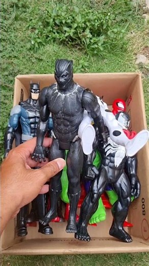 Marvel Superhero Toy In The Box ASMR Review