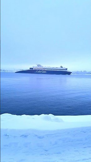 Color Line Cruise Ship in Norway 🇳🇴 | Stunning Sea Views & Travel Experience | 4K