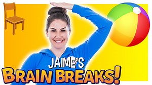 Sit and Stretch | Jaime's Brain Breaks - JAIME'S BRAIN BREAKS (5 minute yoga) - Cosmic Kids App