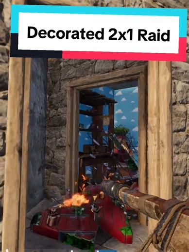 Strategic Raiding in Rust: Analyzing Decorated Bases