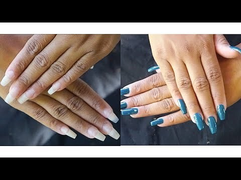 EASY DIY | How to refill and fix your acrylic nails | KISS ACRYLIC NAIL KIT |