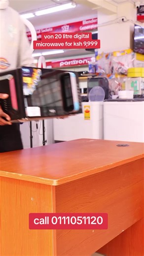 Patazone on Instagram: "VON 20L Digital Microwave — Only Ksh 9,999! 🍿✨ Bring convenience and speed to your kitchen with this sleek digital microwave — perfect for reheating, defrosting, and cooking your favorite meals in minutes! 😍🔥 ✅ 20-litre capacity — ideal for daily use ✅ Digital control panel for easy operation ✅ Multiple power levels for precise cooking ✅ Compact and stylish design Make every meal faster and easier with VON’s trusted quality! ⚡ 📞 Call/WhatsApp: 0111051120 / 0700588885