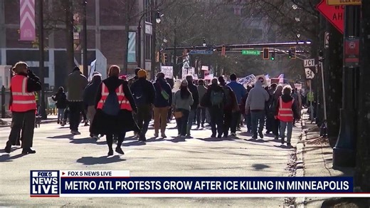 Metro Atlanta protests grow after fatal ICE shooting