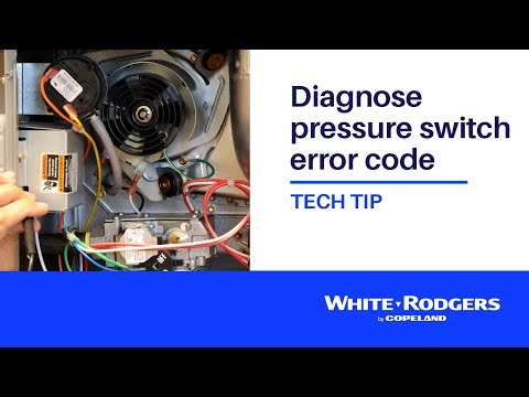 Diagnose pressure switch error code