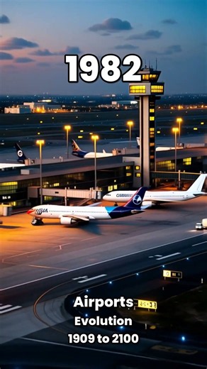 Evolution of Airports: From 1909 to 2100 🛫