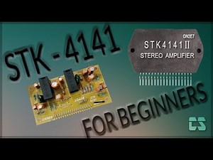 stk4141 board wiring and how to assemble a amplifier using stk4141 ic at very low cost.