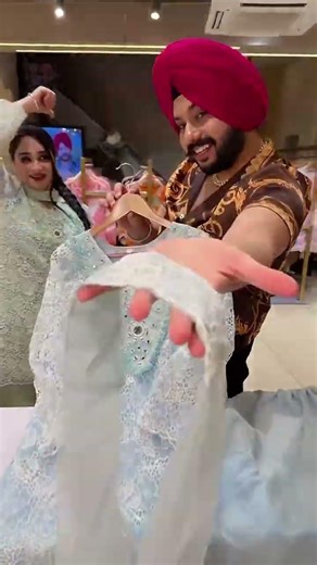 Pastel Green & Blue Heavy Crochet & Mirror Work Indowestern Girlish Suits with Sleek Necklace