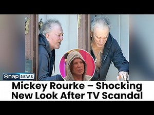 Mickey Rourke Resurfaces After Celebrity Big Brother UK Scandal