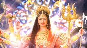 《除障者伽内什》苏维妮得到帕尔瓦蒂的赐福