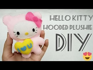 Hello Kitty Hooded Plushie DIY