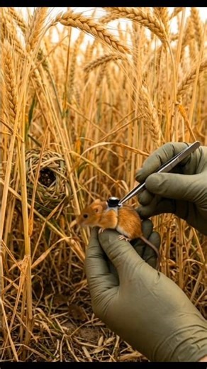 POV: You're a 5 Gram Mouse Living in Two Worlds 🐭📷 #MicroWorldPOV#AnimalCam#NaturePOV