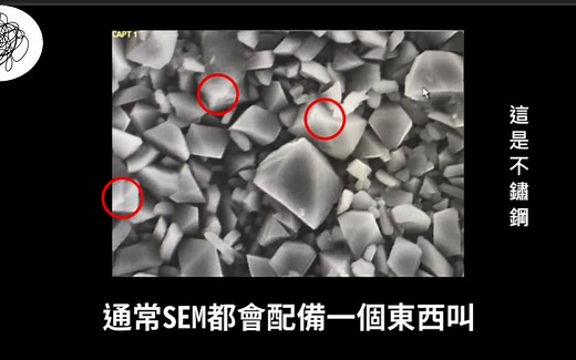 金属材料，必备技能SEM和EDS的原理