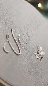 Reversed chain stitch 🤍✨ | Whynotstitching Academy