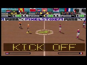 Puma Street Soccer -- Gameplay (PS1)