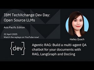 Agentic RAG: Build a multi-agent QA chatbot for your documents with RAG, LangGraph and Docling