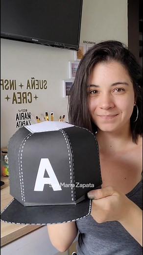 Tutorial para hacer una caja en forma de gorra