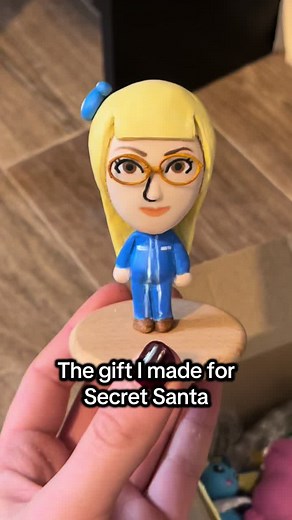 Handmade Secret Santa Gift Idea with Polymer Clay