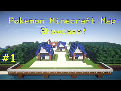 Minecraft Pokemon Map Showcase (Unova Region) #1