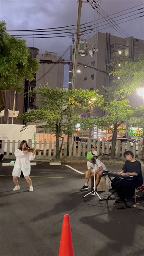 生田神社秋祭でYou Raise Me Upを演奏しました