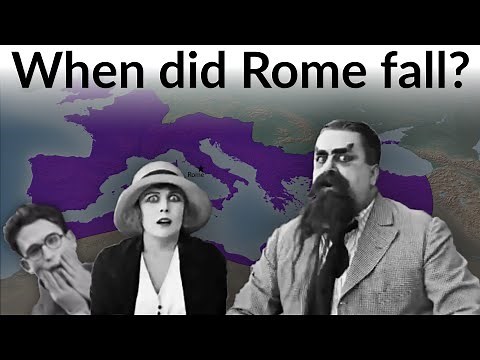 Rome didn't fall when you think it did