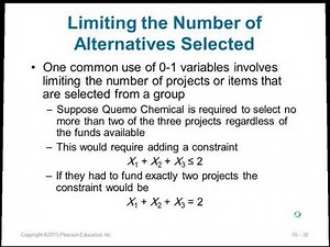 Integer Goal And Non-Linear Programming - Chapter 10 - Quantitative Analysis for Management